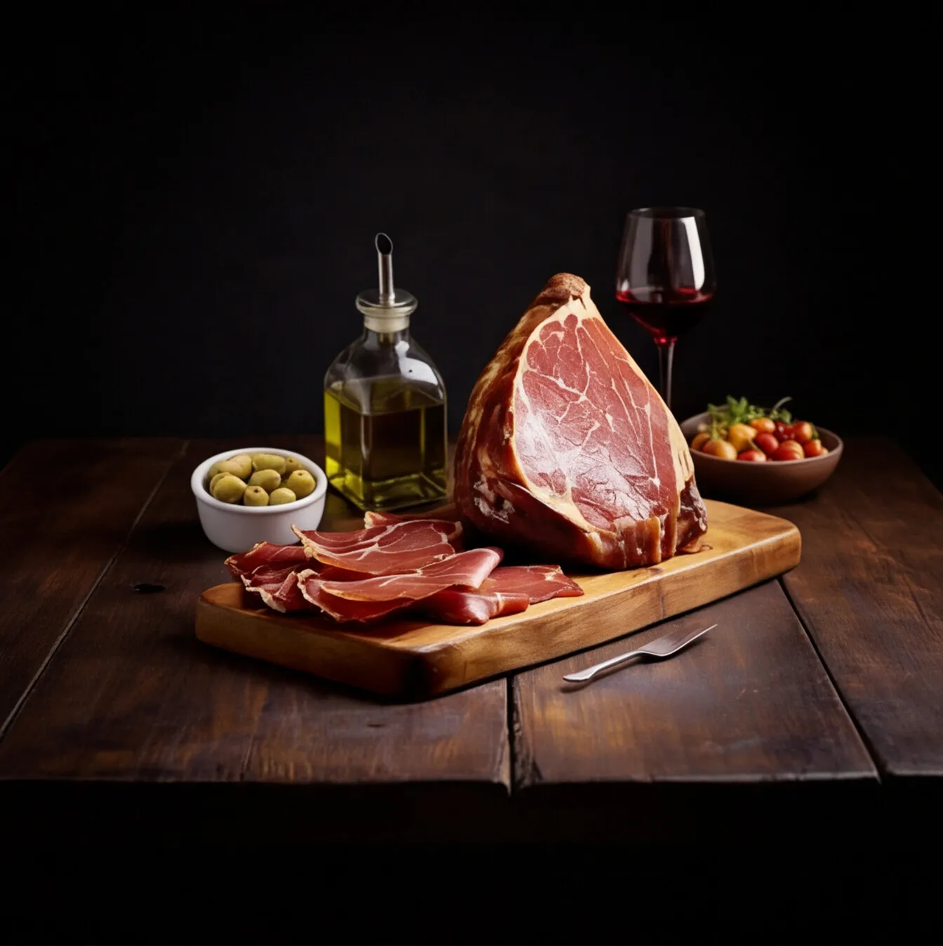 Combo #2 - Pack Legado Ibérico: Jamón de Bellota y AOVE Temprano - Imagen 5